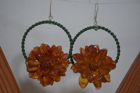 Dahlia Hoops